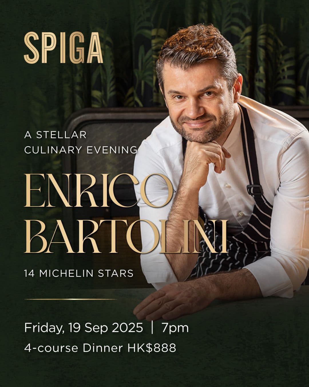 Most Michelin-Starred Italian Chef at SPIGA
