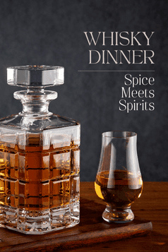 Indian Malt & Scotch Whisky Dinner